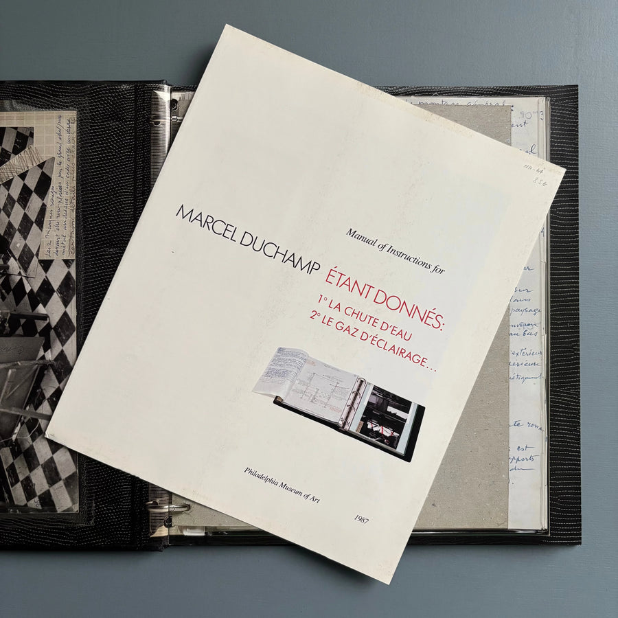 Marcel Duchamp - Manual of Instructions for Etant Donnés - Philadelphia Museum of Art 1987