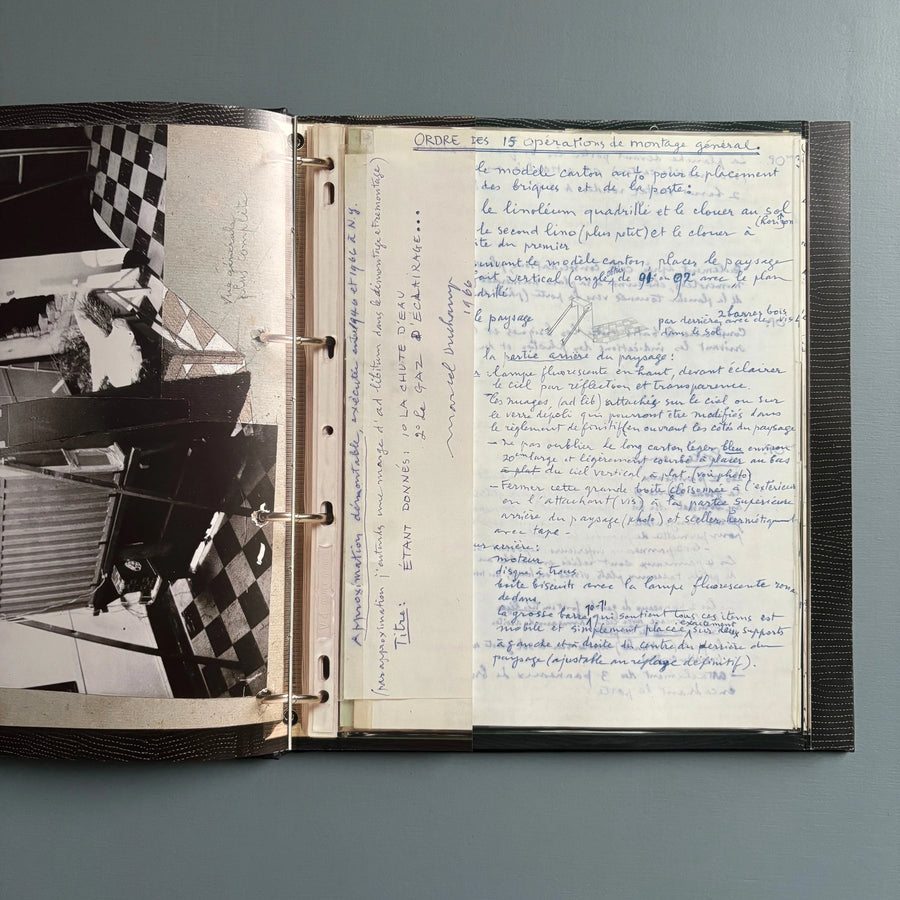 Marcel Duchamp - Manual of Instructions for Etant Donnés - Philadelphia Museum of Art 1987