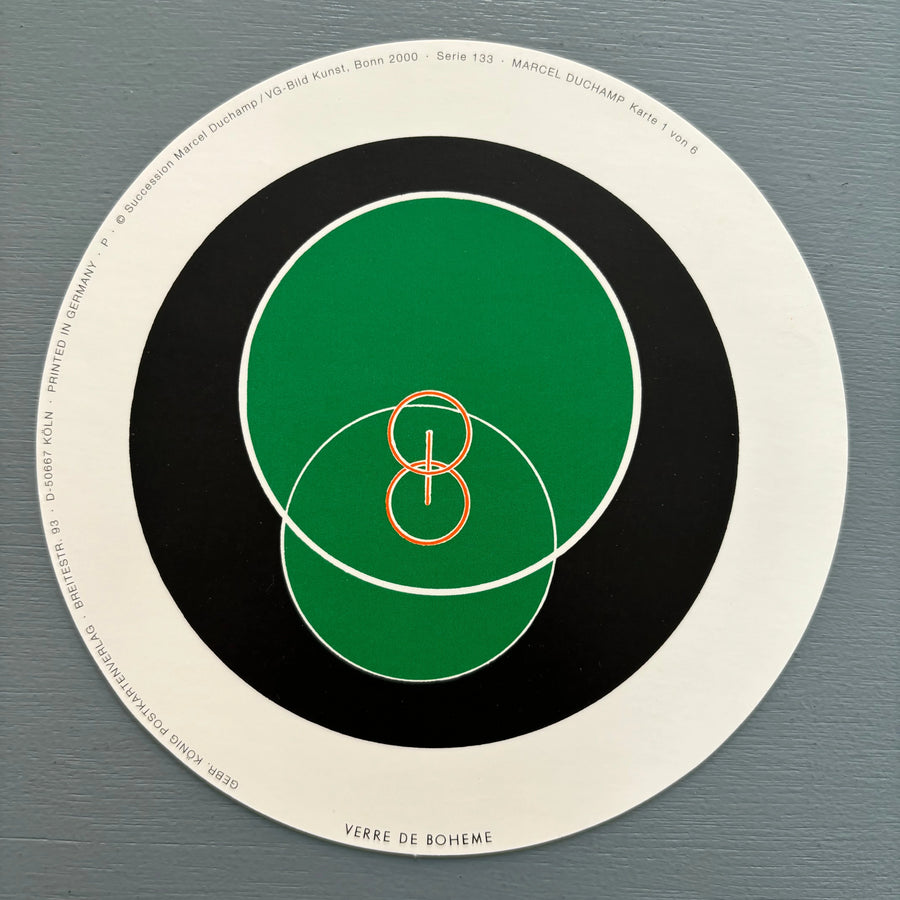 Marcel Duchamp - Rotoreliefs (Cerceaux série 133) - König 1987 - Saint-Martin Bookshop