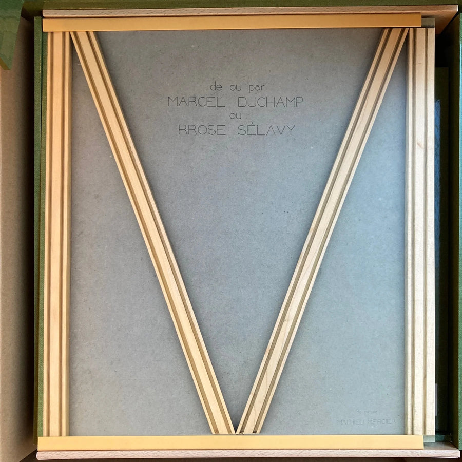 Marcel Duchamp ou Rrose Selavy - Boite Serie G 1968 - König 2015 - Saint-Martin Bookshop
