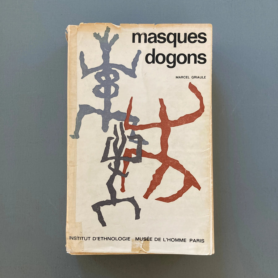 Marcel Griaule - Masques Dogons - Institut d'Ethnologie / Musée de l'Homme 1963 Saint-Martin Bookshop