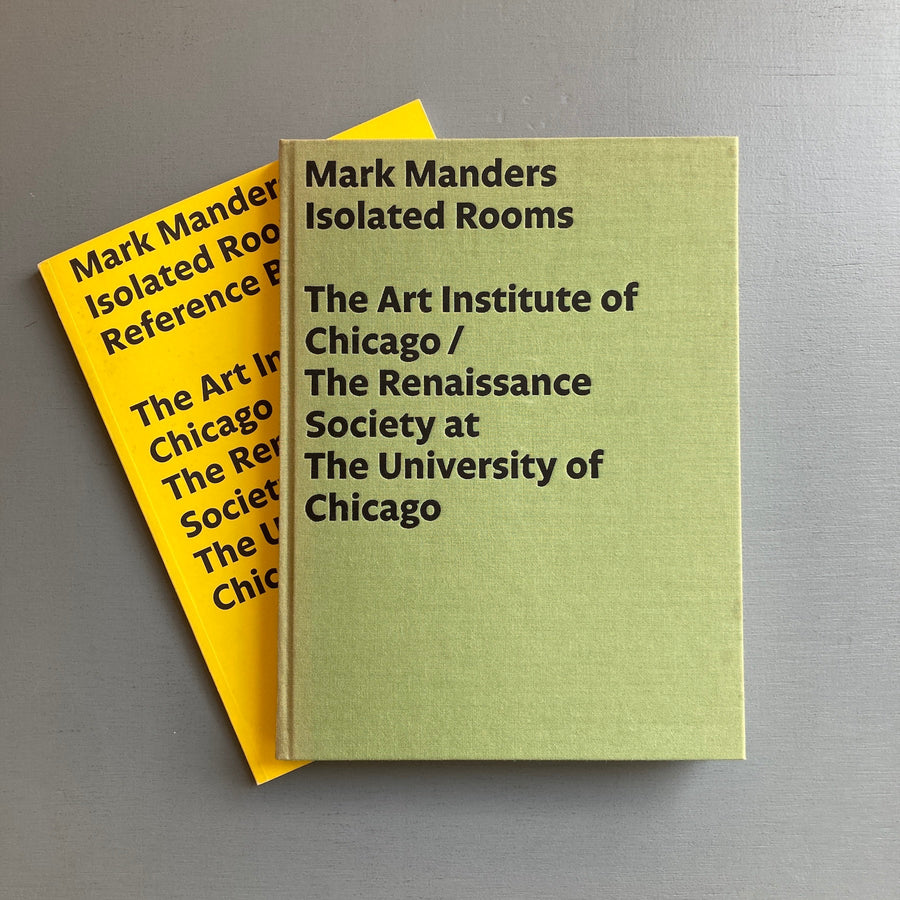 Mark Manders - Isolated Rooms (2 volumes) - Roma Publications 2005 - Saint-Martin Bookshop