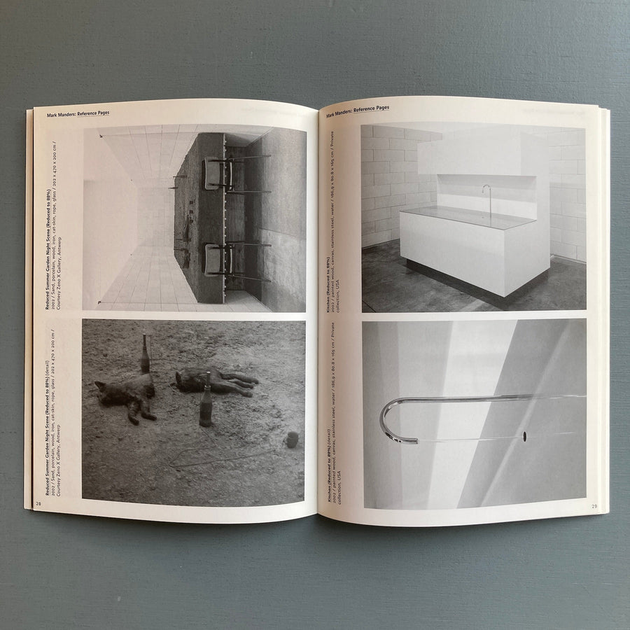 Mark Manders - Isolated Rooms (2 volumes) - Roma Publications 2005 - Saint-Martin Bookshop