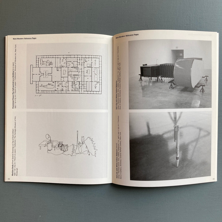 Mark Manders - Isolated Rooms (2 volumes) - Roma Publications 2005 - Saint-Martin Bookshop