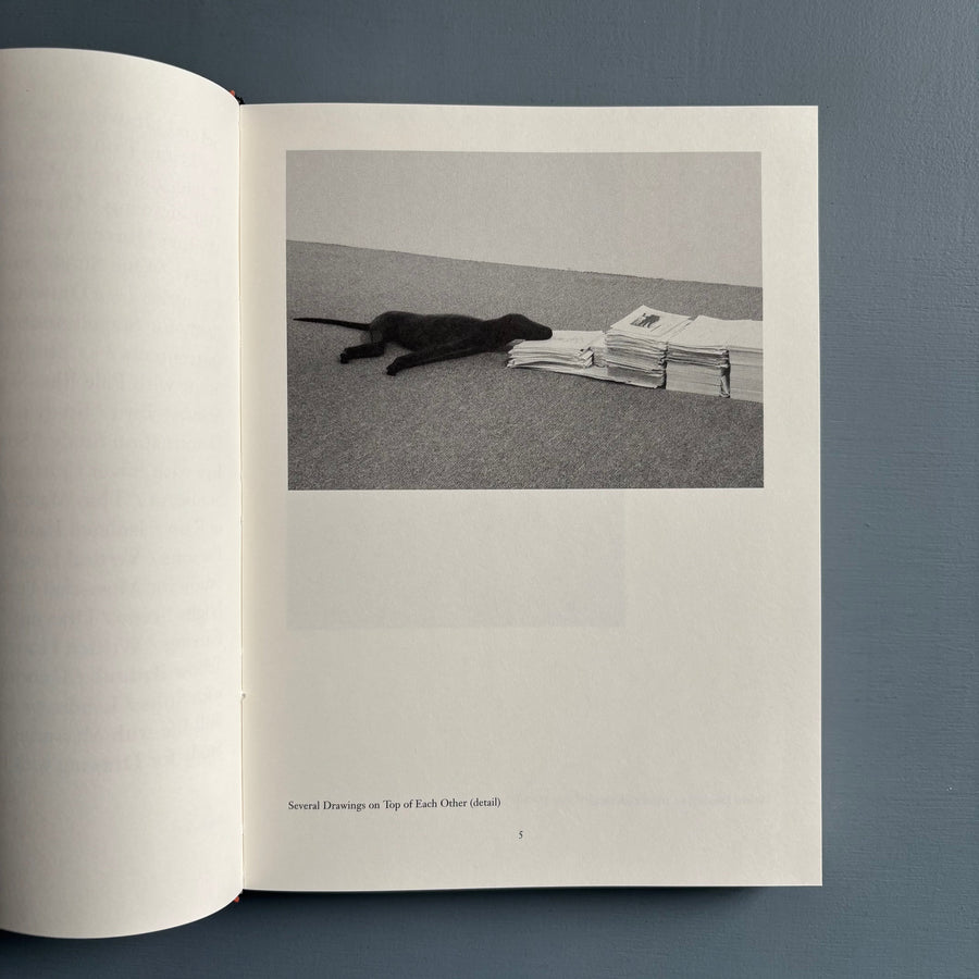 Mark Manders - Several Drawings on top of each other - Roma Publications 2002 - Saint-Martin Bookshop