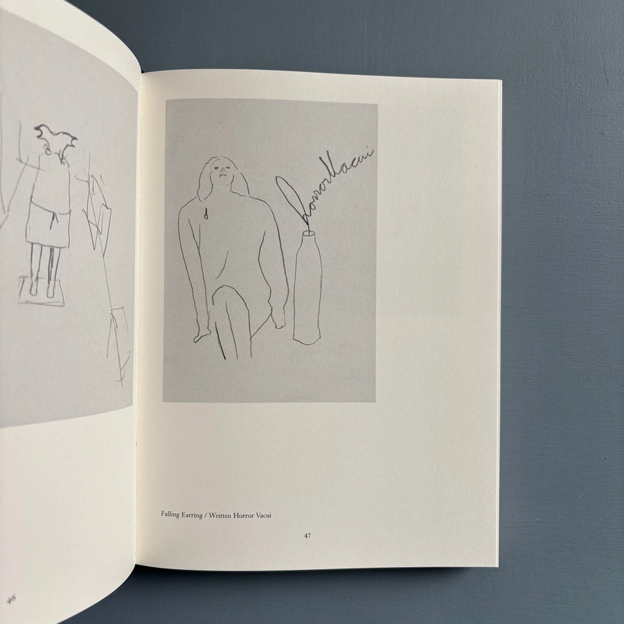 Mark Manders - Several Drawings on top of each other - Roma Publications 2002 - Saint-Martin Bookshop