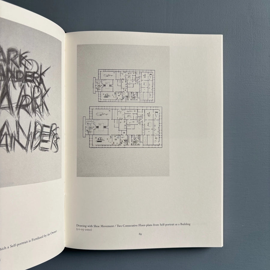 Mark Manders - Several Drawings on top of each other - Roma Publications 2002 - Saint-Martin Bookshop