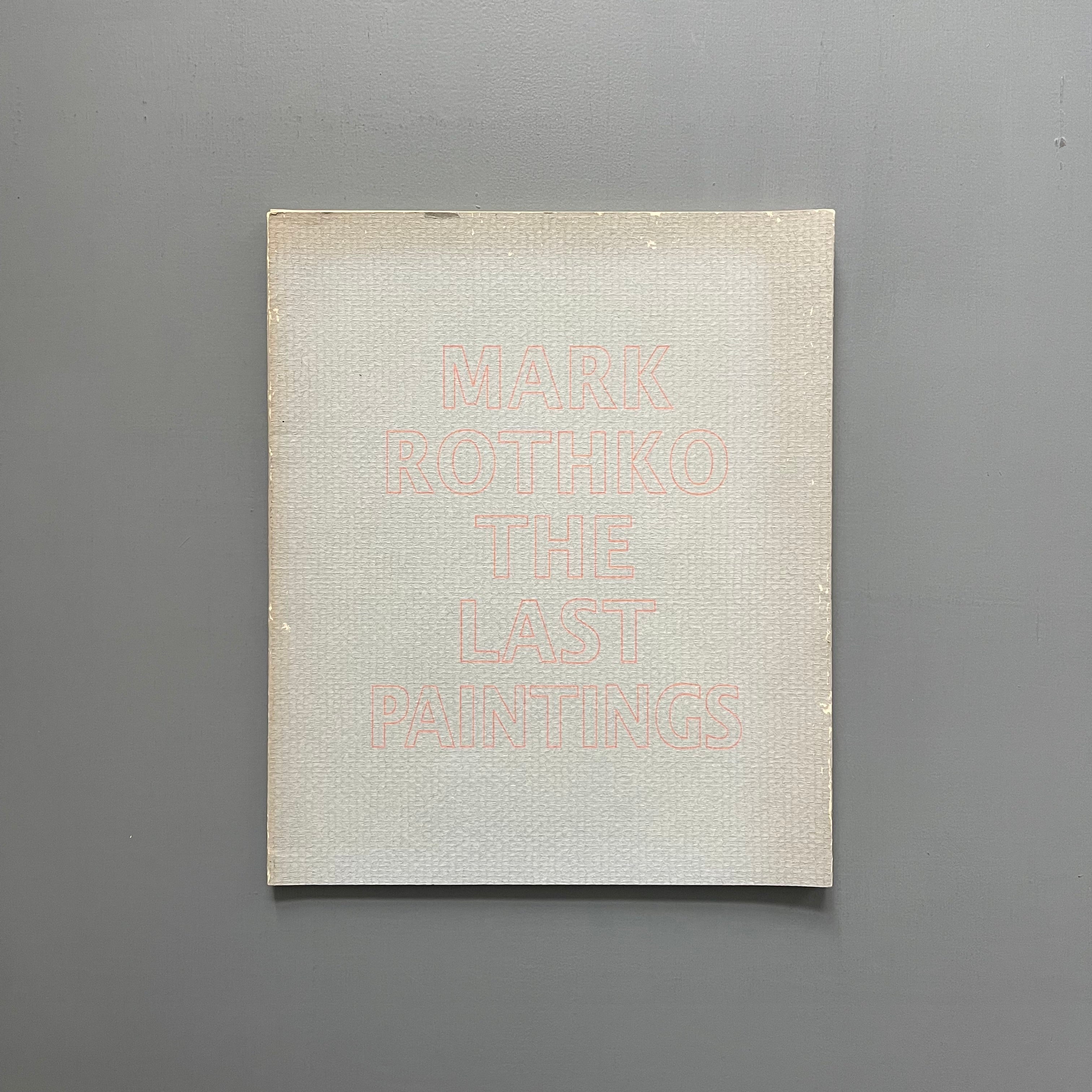 Mark Rothko - The Last Paintings - PaceWildenstein 1994 - Saint-Martin ...