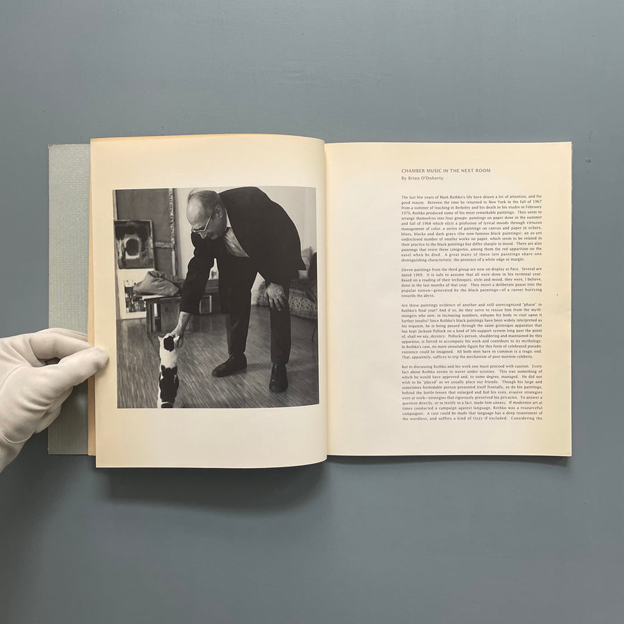 Mark Rothko - The Last Paintings - PaceWildenstein 1994 - Saint-Martin Bookshop