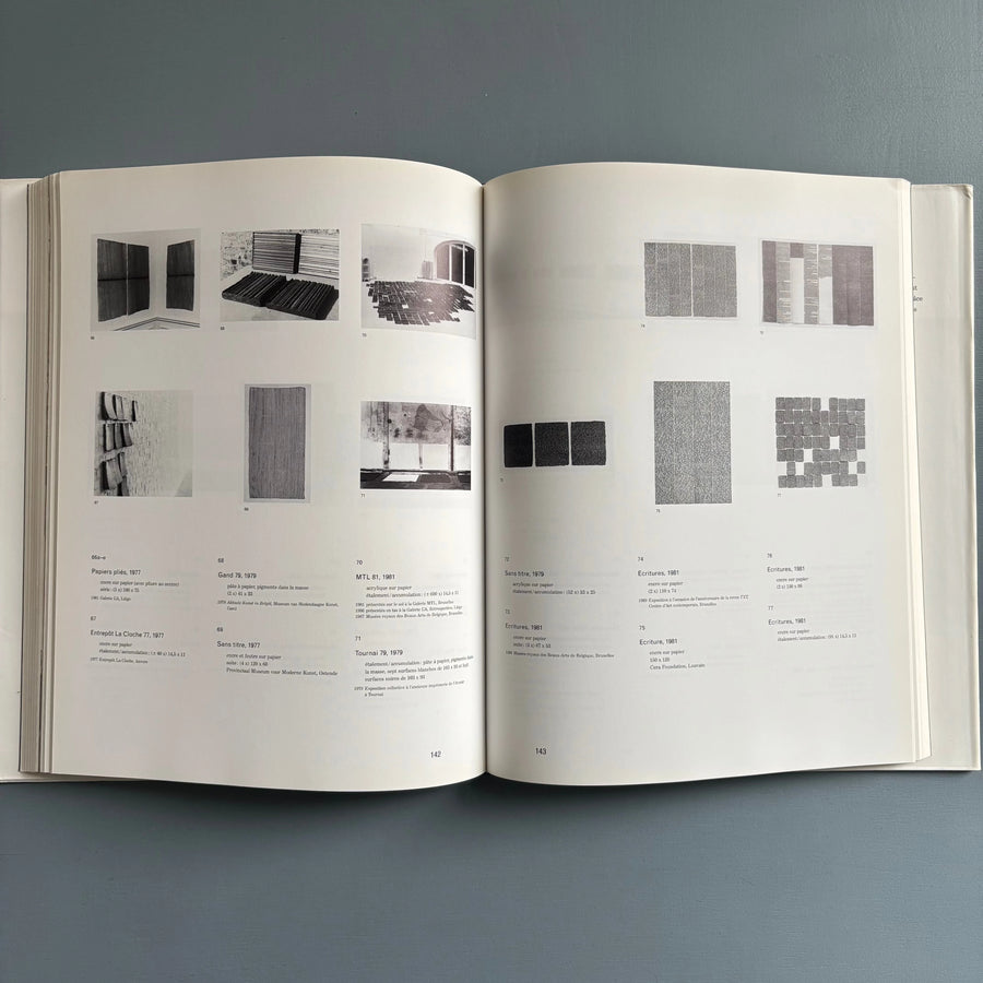 Marthe Wéry - Penser en peinture (1968-2000) - Ludion 2001 - Saint-Martin Bookshop