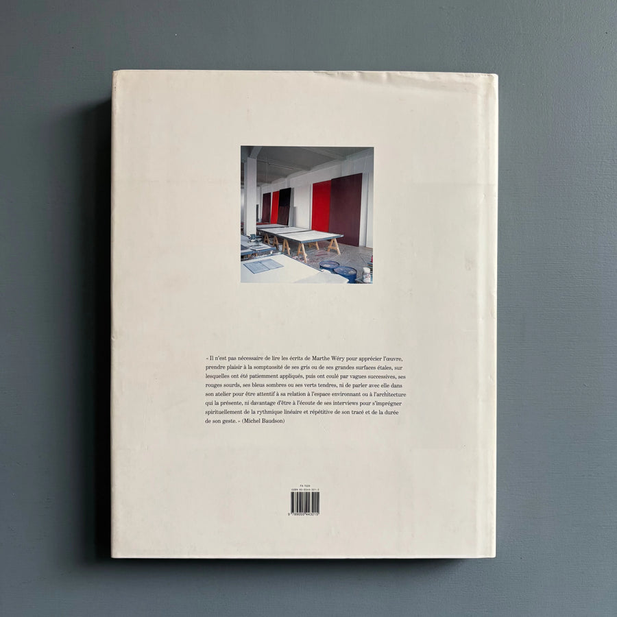 Marthe Wéry - Penser en peinture (1968-2000) - Ludion 2001 - Saint-Martin Bookshop