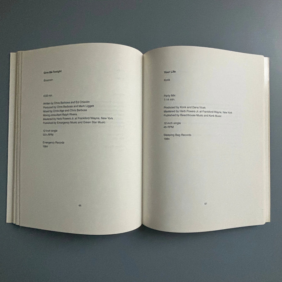 Martin Beck (signed) - Last Night - White Columns 2014