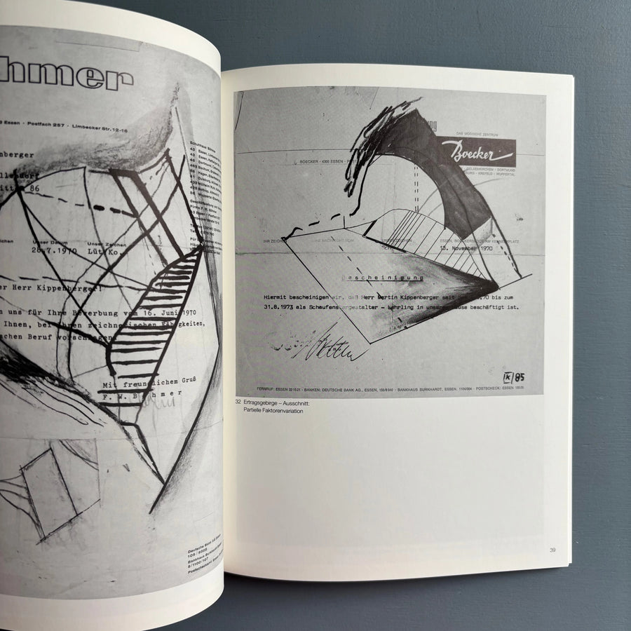 Martin Kippenberger - Arbeiten mit papier/ Works with paper 1983/85 - Galerie Klein+Oldenburger  1985 - Saint-Martin Bookshop