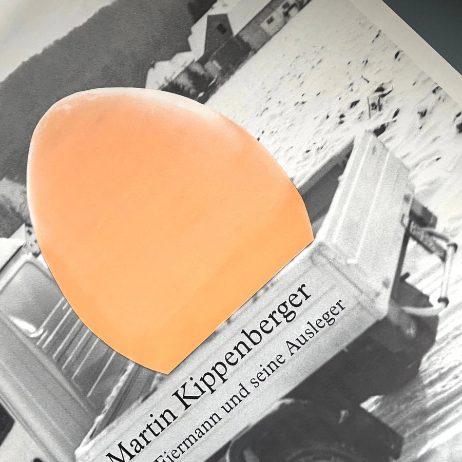 Martin Kippenberger - Der Eiermann und seine Ausleger poster - Museum Abteiberg 1997