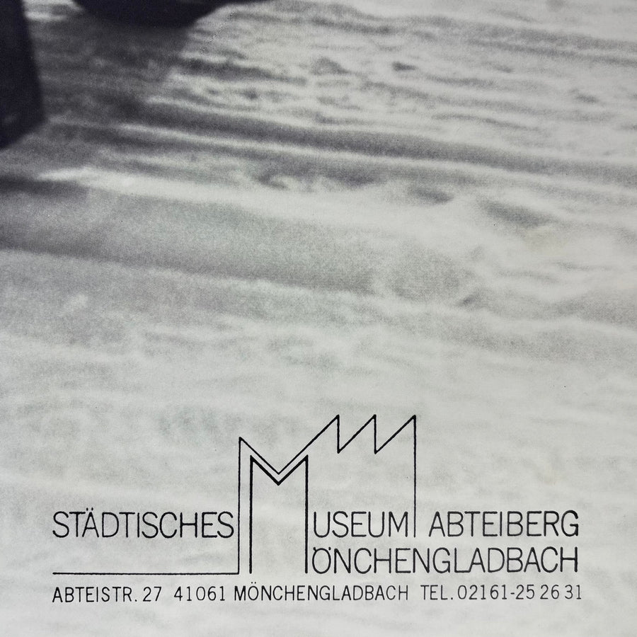 Martin Kippenberger - Der Eiermann und seine Ausleger poster - Museum Abteiberg 1997