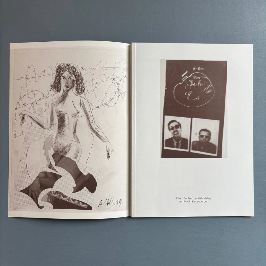 Martin Kippenberger - Für Albert Oehlen ! 17.9.54-17.9.84 - Self-published 1984 - Saint-Martin Bookshop
