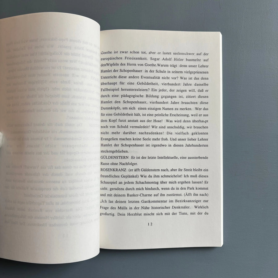 Martin Kippenberger - Walter Grond: Der Schoppenhauer - dhevka 1994