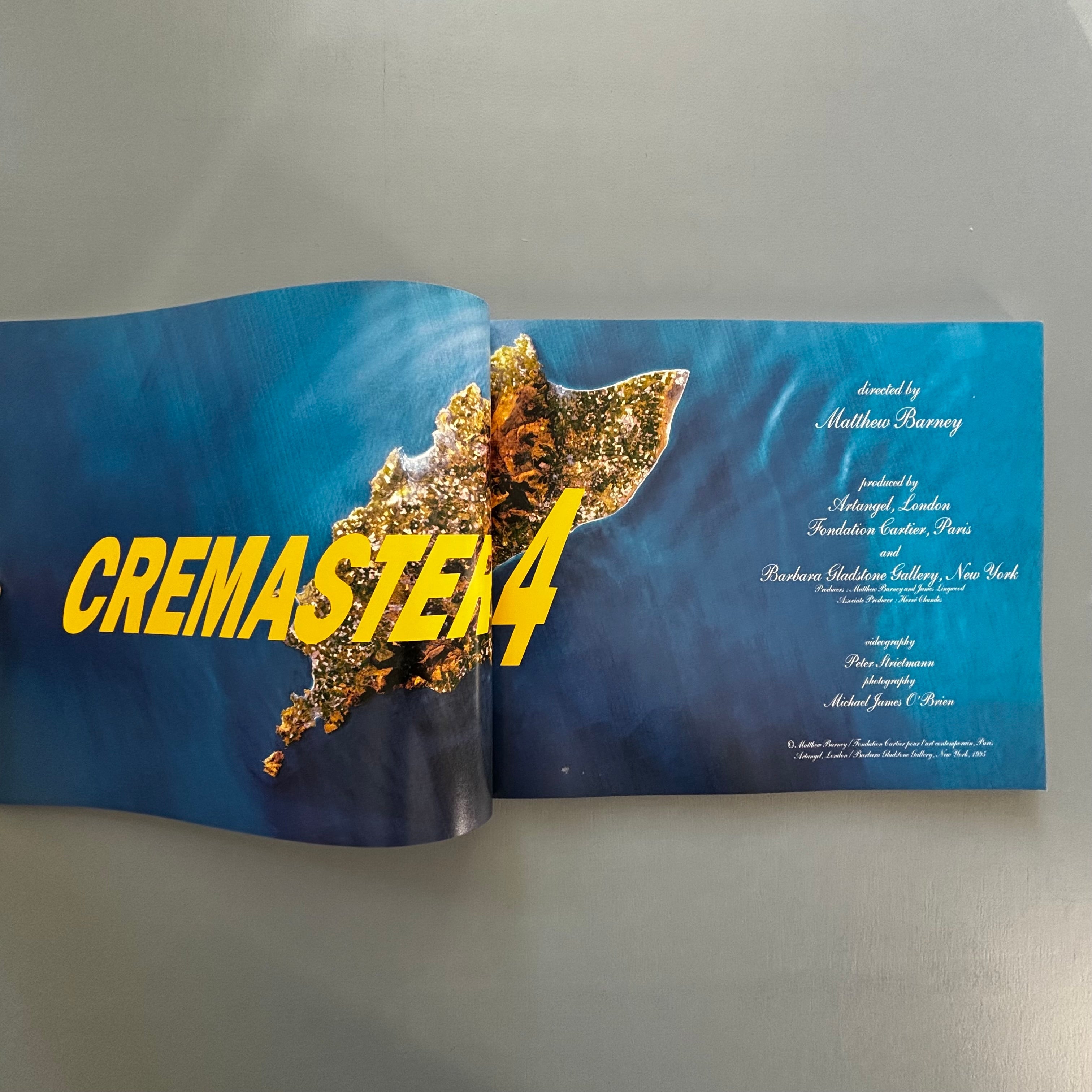 Matthew Barney - Cremaster 4 - Fondation Cartier/Gladstone Gallery