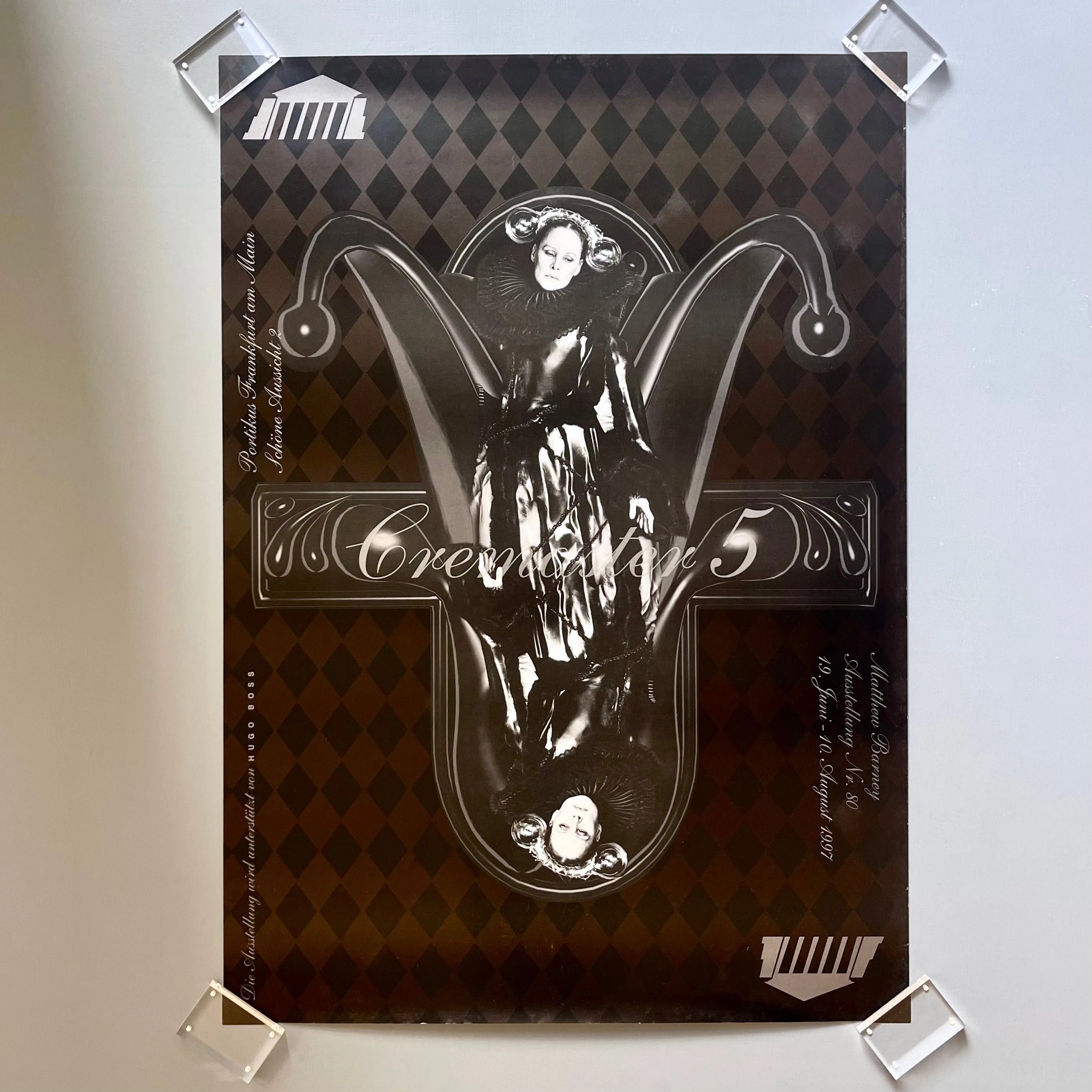 Matthew Barney ポスター Matthew Barney - Poster Exhibition Nr 80 Portikus 1997