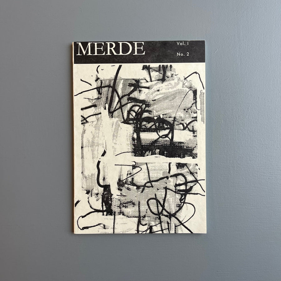 Merde (Christopher Wool cover) - Vol. 1 No.2 2016 - Saint-Martin Bookshop