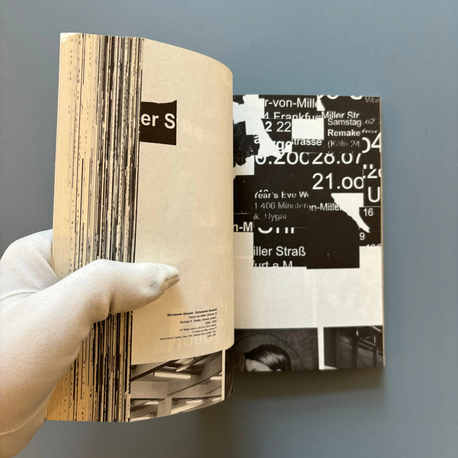 Michael Riedel - Printed and unprinted posters (2003-08) - Köning 2007 - Saint-Martin Bookshop