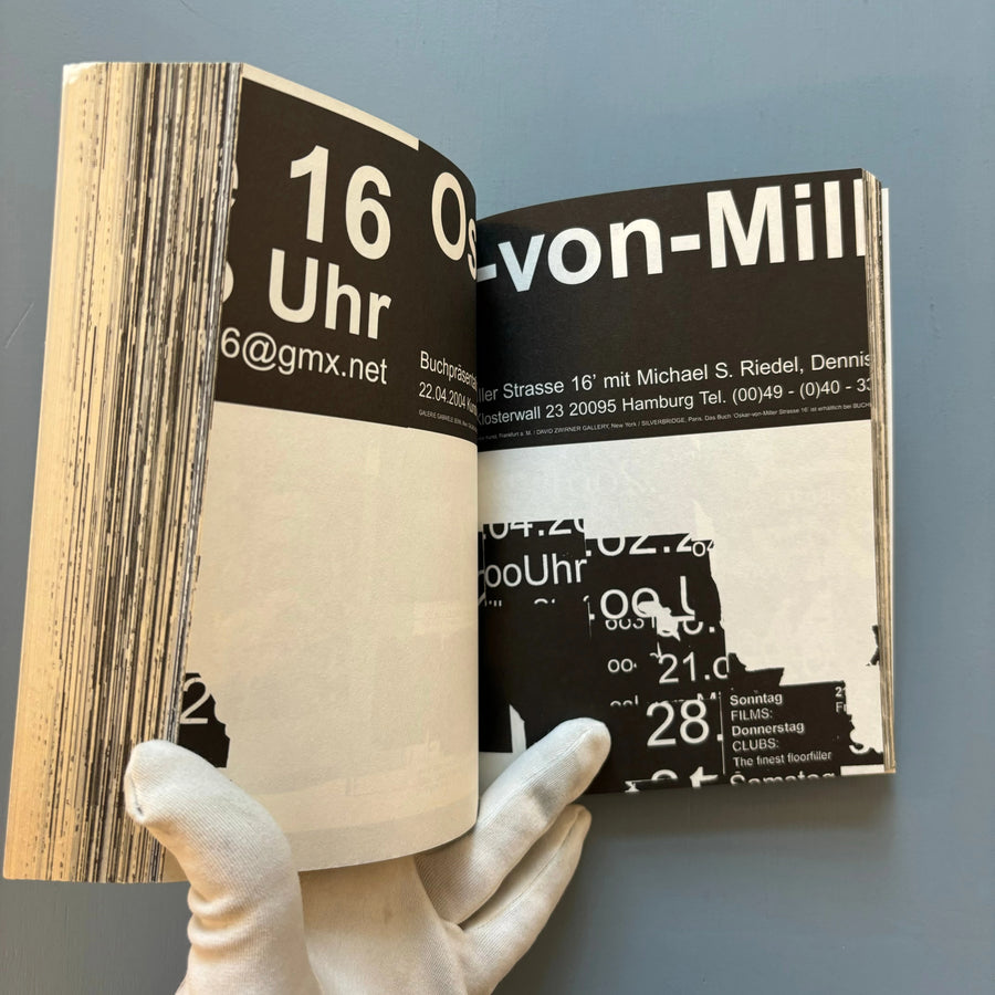 Michael Riedel - Printed and unprinted posters (2003-08) - Köning 2007 - Saint-Martin Bookshop