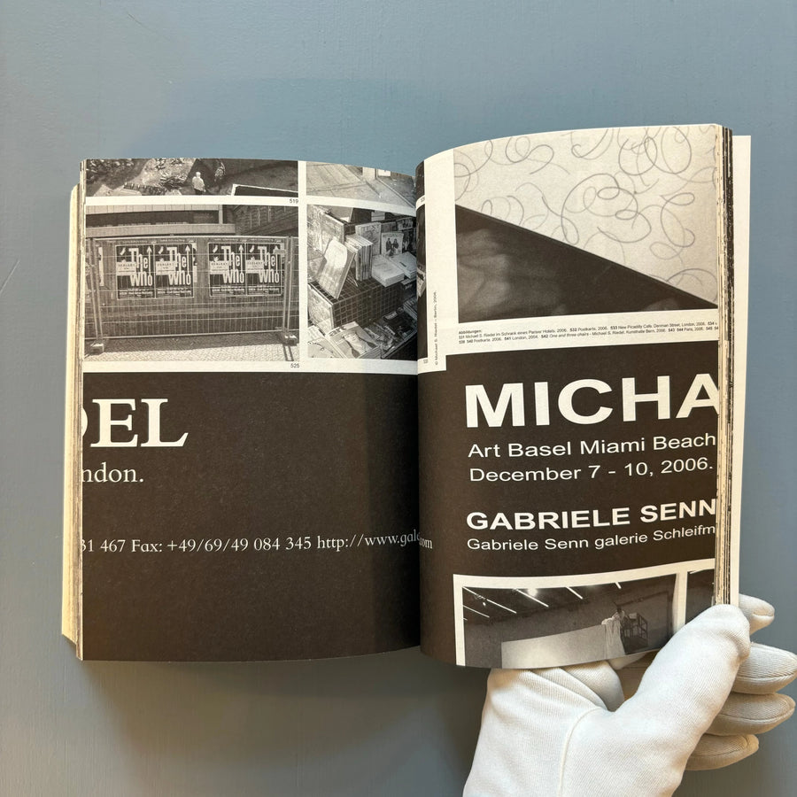 Michael Riedel - Printed and unprinted posters (2003-08) - Köning 2007 - Saint-Martin Bookshop