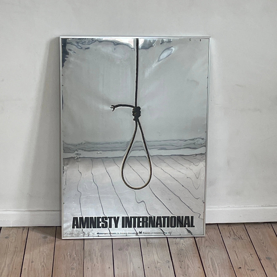 Michelangelo Pistoletto - The Noose (poster) - Amnesty International 1977