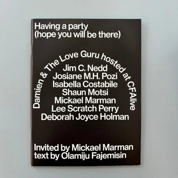 Mickael Marman - Having a party (hope you will be there) - Damien & The Love Guru 2021 - Saint-Martin Bookshop