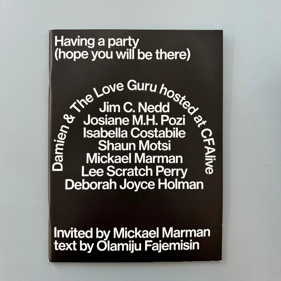 Mickael Marman - Having a party (hope you will be there) - Damien & The Love Guru 2021 - Saint-Martin Bookshop