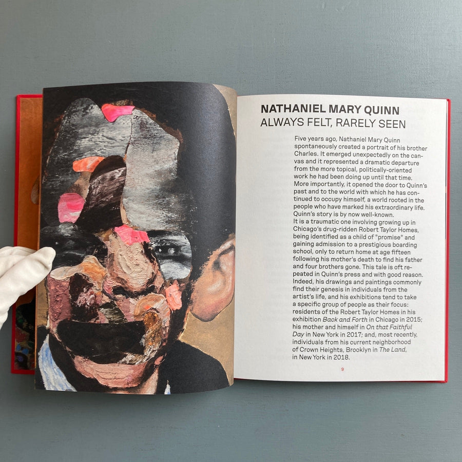 Nathaniel Mary Quinn - Always Felt, Rarely Seen - Almine Rech 2019 - Saint-Martin Bookshop