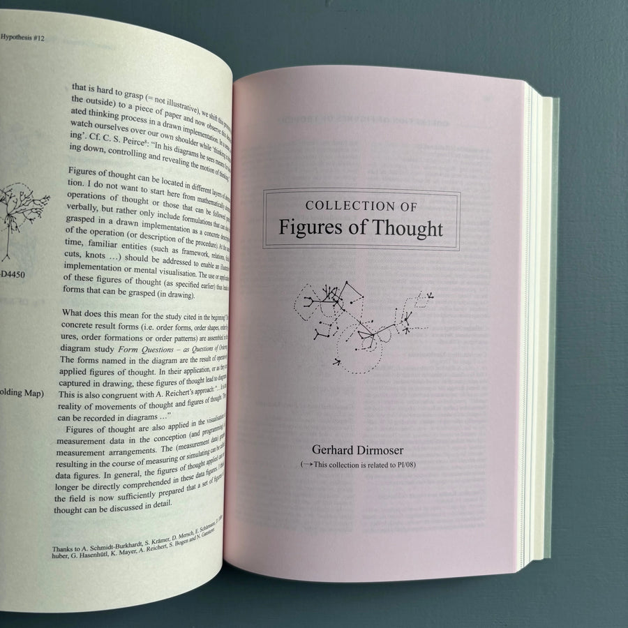 Nikolaus Gansterer - Drawing A Hypothesis, Figures of Thought - Edition Angewandte 2011