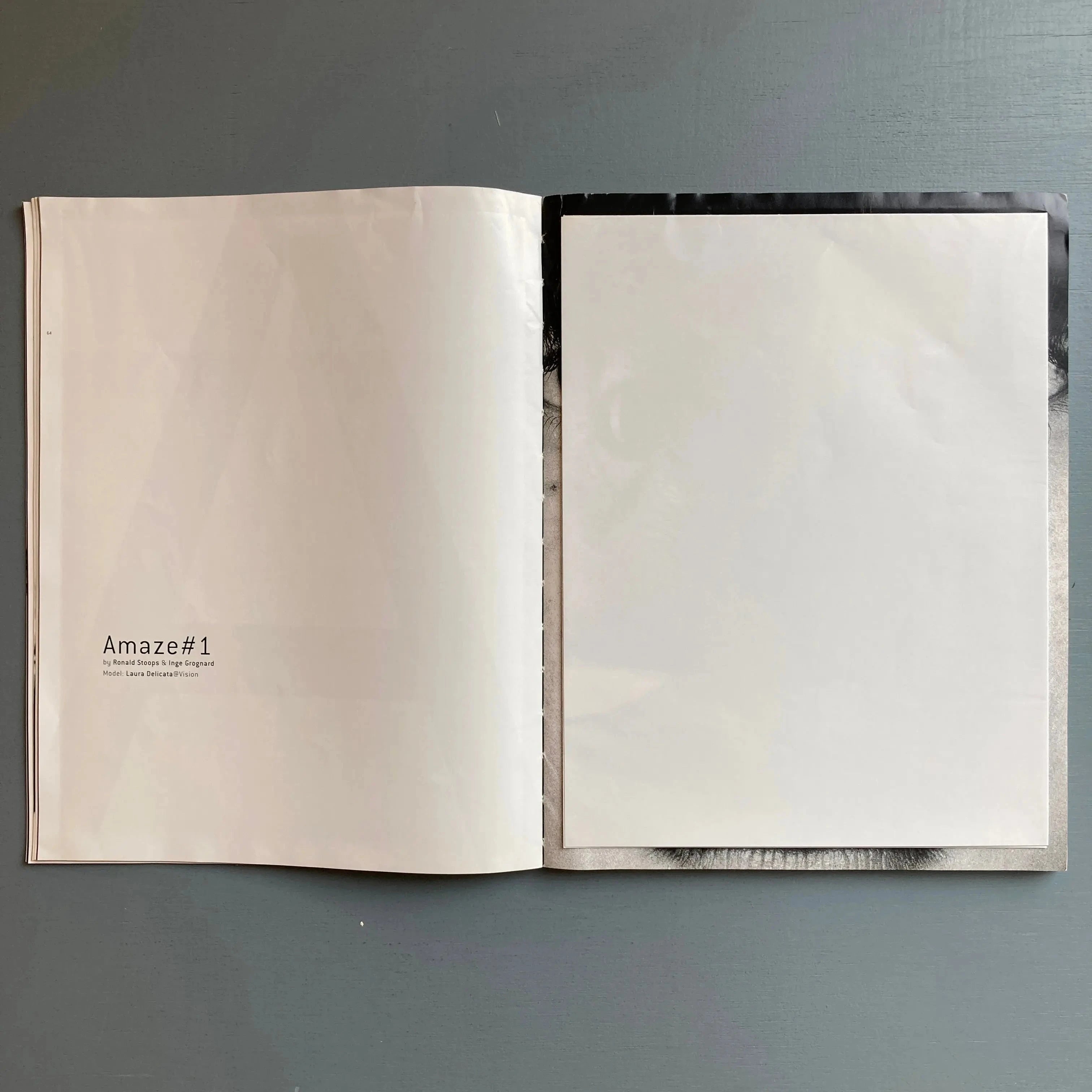 N°Magazine A #1 Dirk Van Saene 2001 N°A magazine featuring Dirk Van Saene - (A Magazine curated by