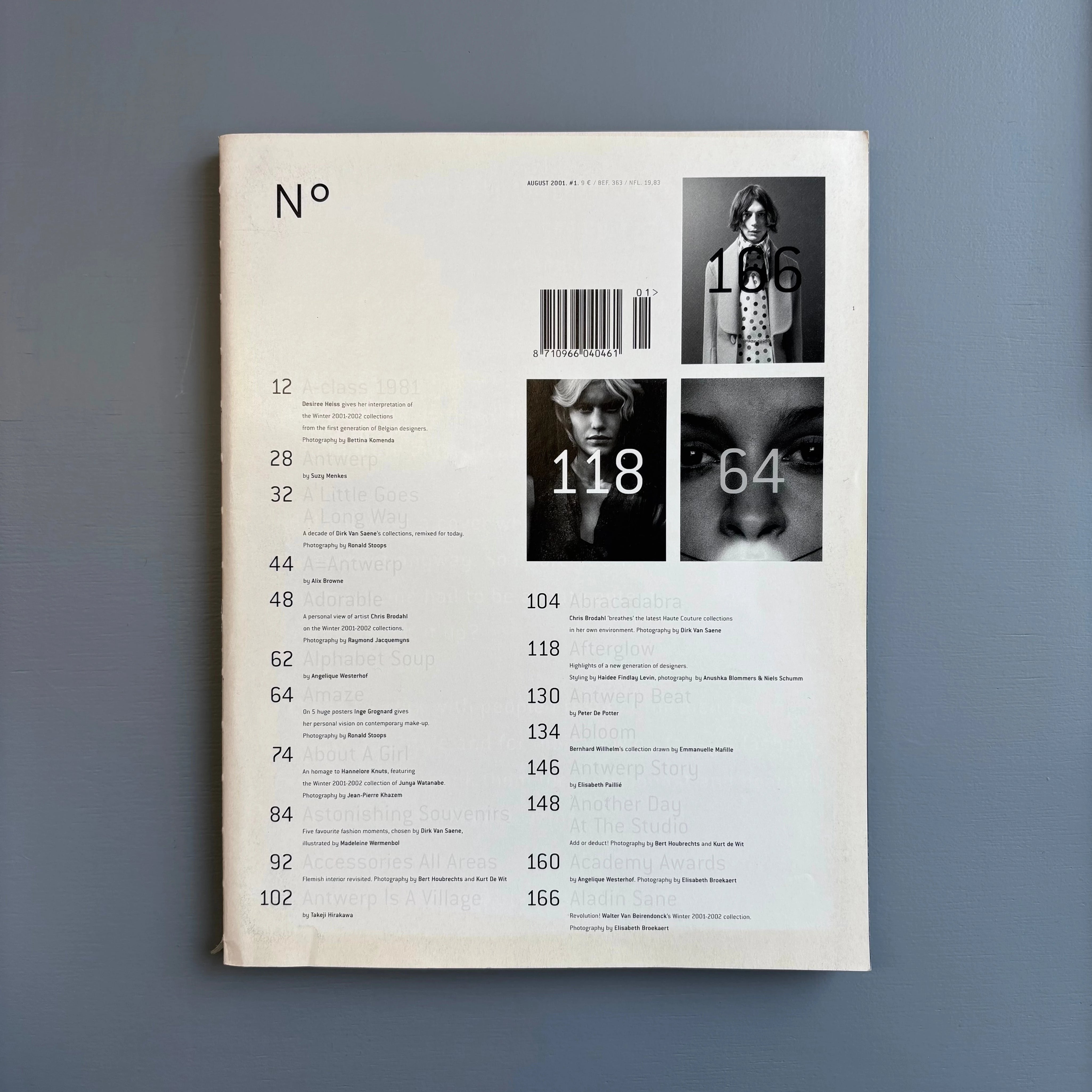 N°A magazine featuring Dirk Van Saene - (A Magazine curated by