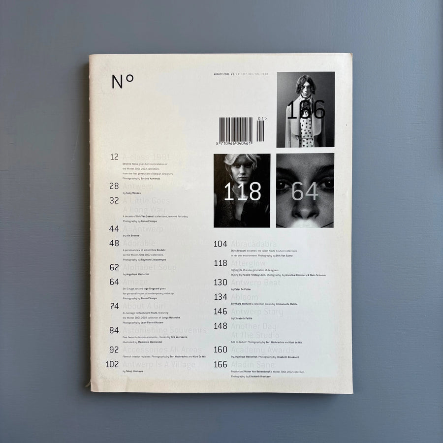 N° A Magazine Dirk Van Saene ダーク ヴァン セーヌ N°A magazine featuring Dirk Van Saene - (A Magazine curated by