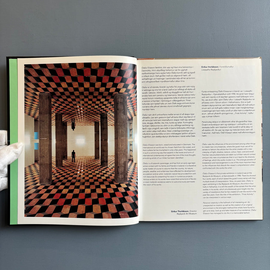 Olafur Eliasson - Frost Activity - Reykjavik Art Museum 2004 - Saint-Martin Bookshop