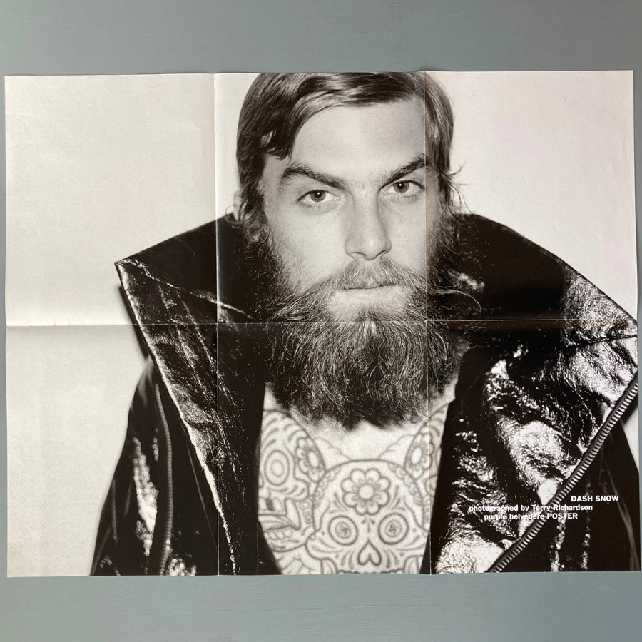 Olivier Zahm & Terry Richardson - Purple belvedere POSTER - 2008 Saint-Martin Bookshop