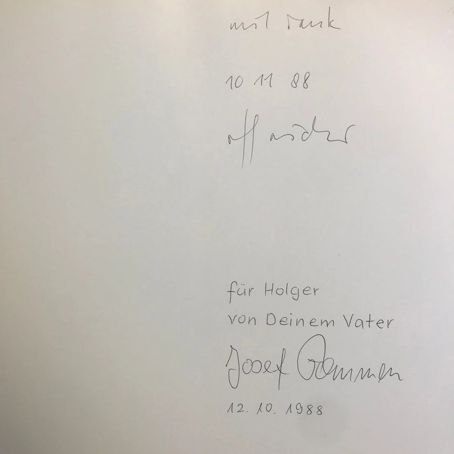Olt Aicher - Typographie - editions druckhaus maack (signed) 1988 Saint-Martin Bookshop
