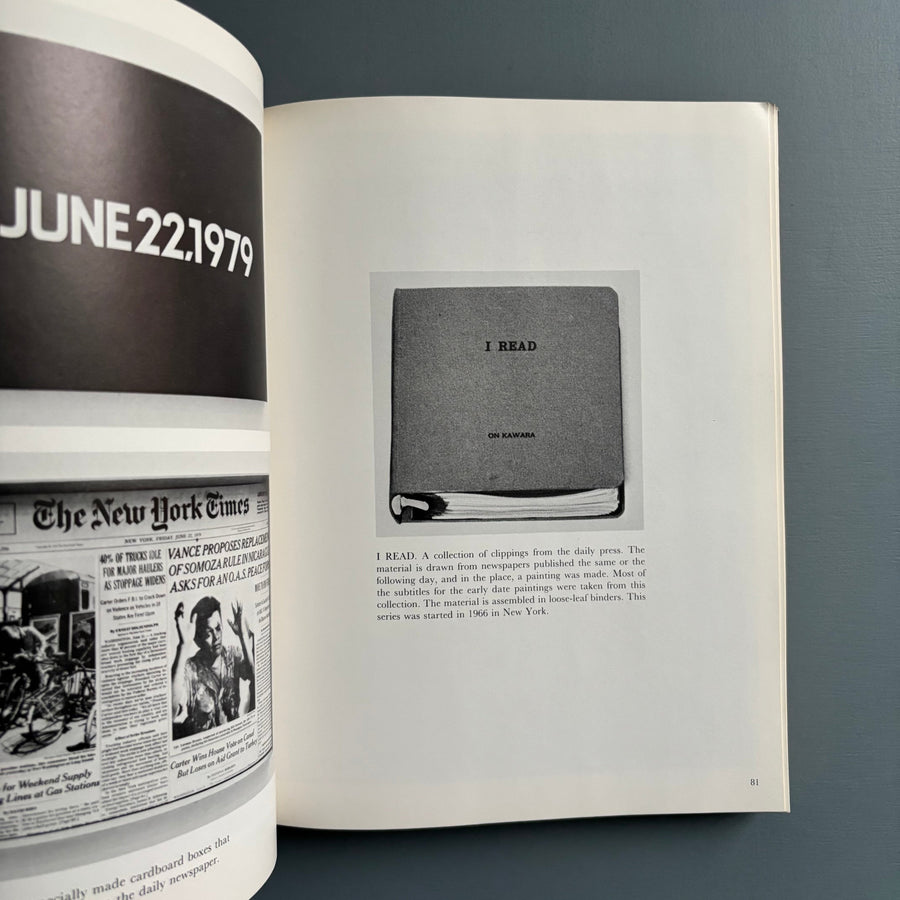 On Kawara - Continuity/Discontinuity 1963-1979 - Moderna Museet Stockholm 1980