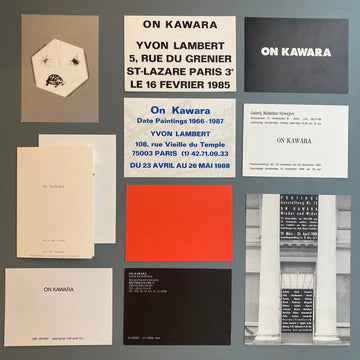 On Kawara - Ephemera - 1980's - Saint-Martin Bookshop