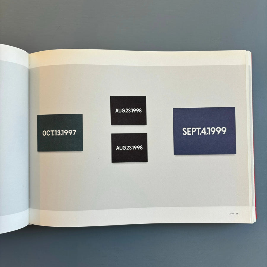 On Kawara - Silence - Guggenheim 2015 - Saint-Martin Bookshop