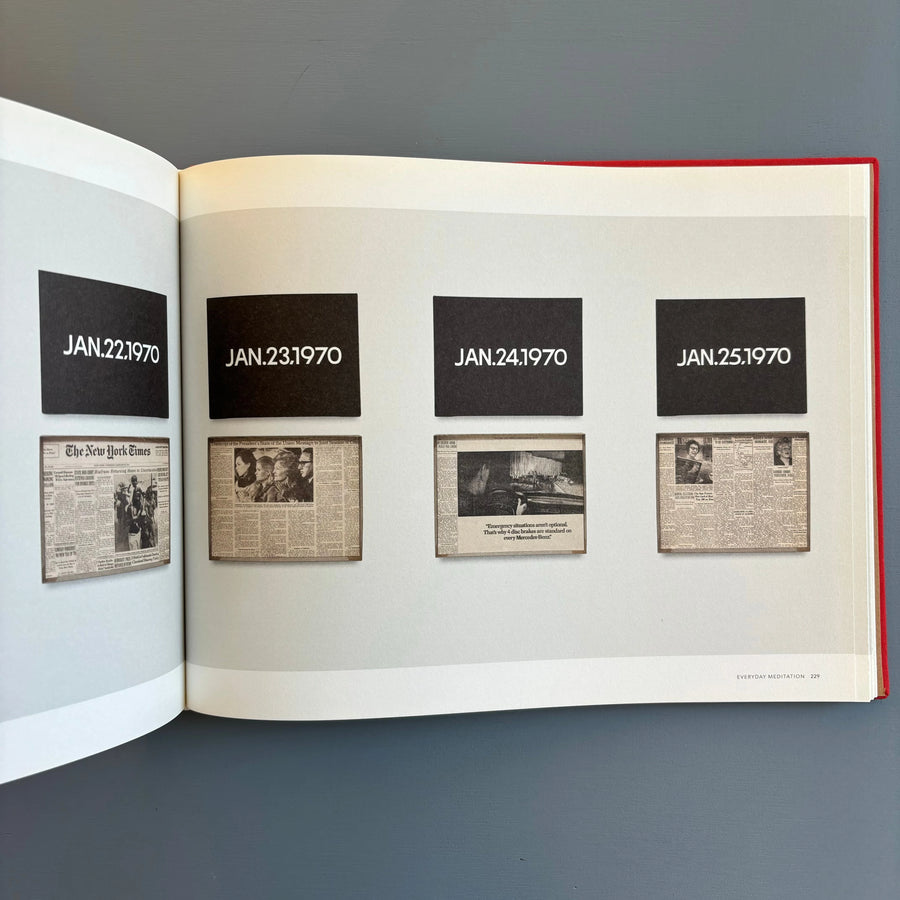 On Kawara - Silence - Guggenheim 2015 - Saint-Martin Bookshop