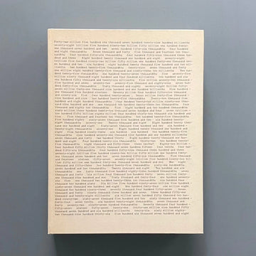 On Kawara - Whole & Parts 1964-1995 - Les presses du réel 1996 - Saint-Martin Bookshop