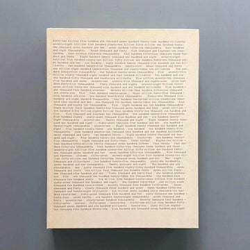 On Kawara - Whole & Parts 1964-1995 - Les presses du réel 1996 - Saint-Martin Bookshop