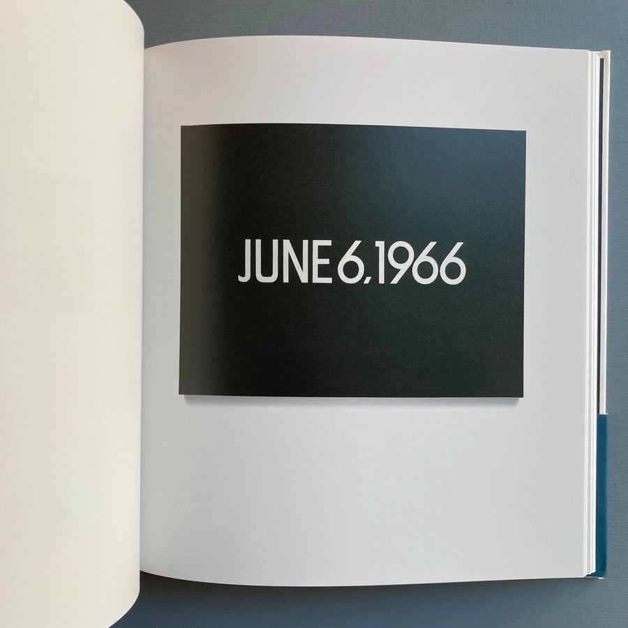 On Kawara: 1966 - Ludion 2016 - Saint-Martin Bookshop