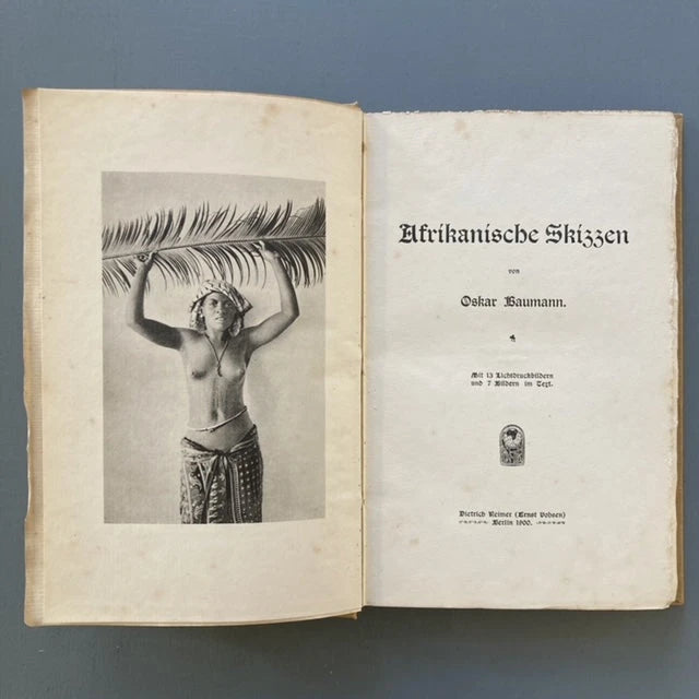 Oskar Baumann - Afrikanische Skizzen - Dietrich Reimer 1900 Saint-Martin Bookshop