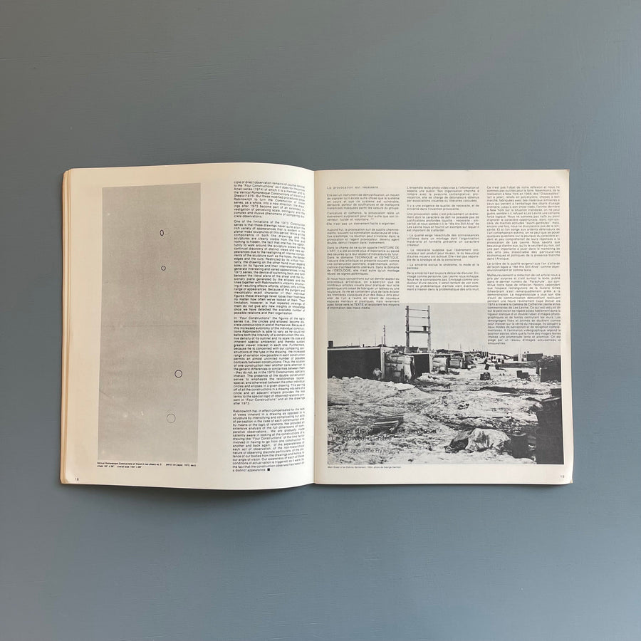 Parachute No 3 - Michael Snow - 1976 - Saint-Martin Bookshop