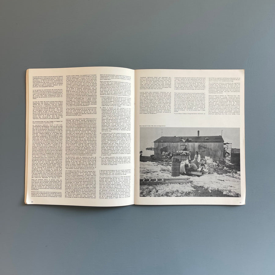 Parachute No 3 - Michael Snow - 1976 - Saint-Martin Bookshop