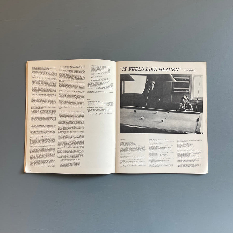 Parachute No 3 - Michael Snow - 1976 - Saint-Martin Bookshop