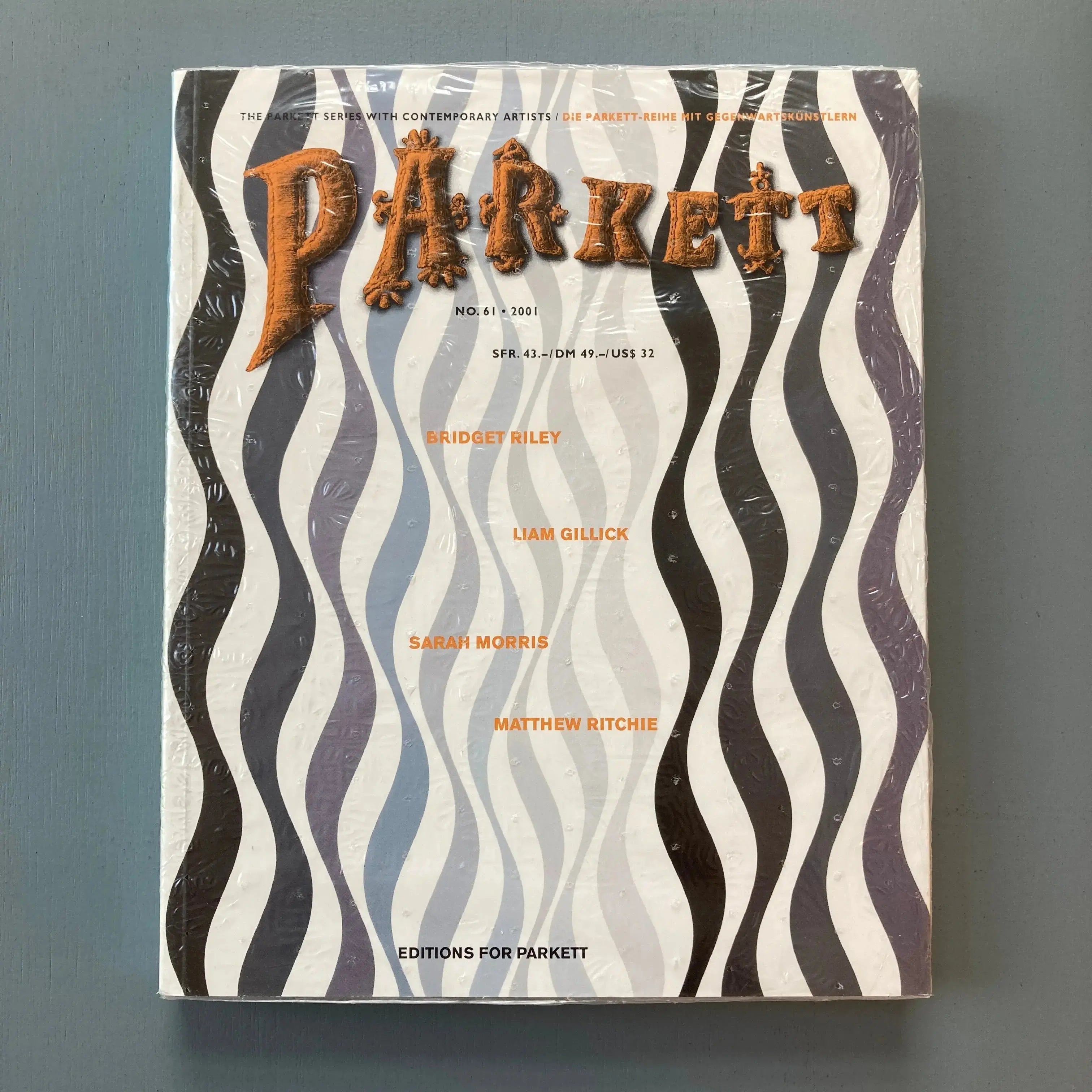 Parkett Vol. 61 - May 2001 - Liam Gillick, Sarah - Saint-Martin Bookshop